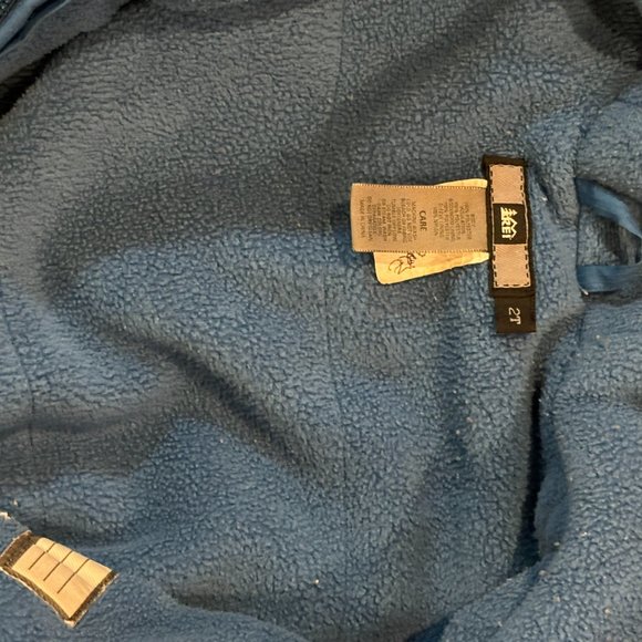 ~~REI Kids 2T Blue Full Body Snow Skiing Suit Toddler Winter Vintage - Picture 3 of 5